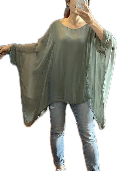 Made In Italy Ivy Silk Top