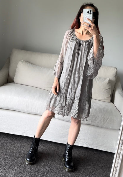 Made In Italy Tara Bella Silk Tunic/Dress