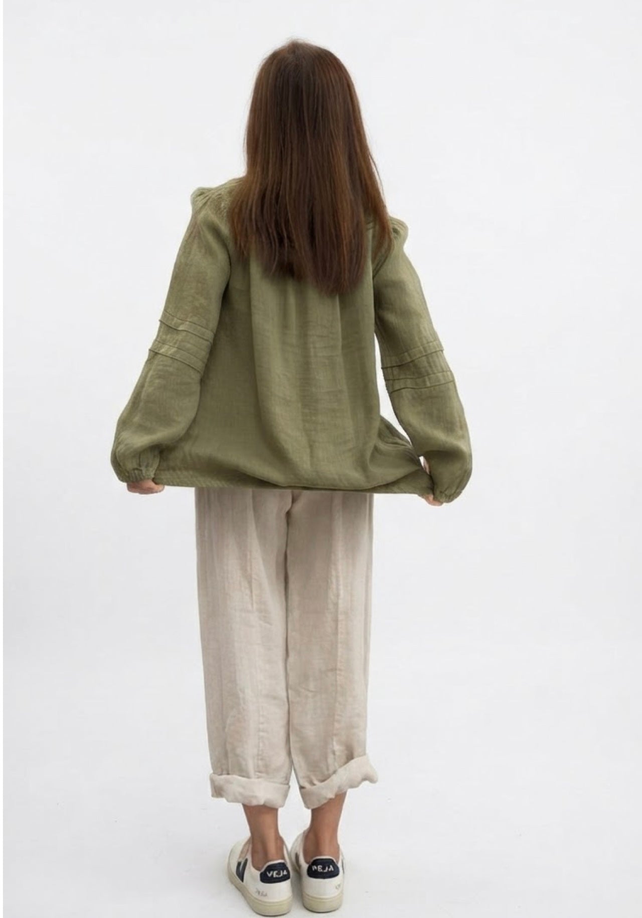 Loretta Linen Top