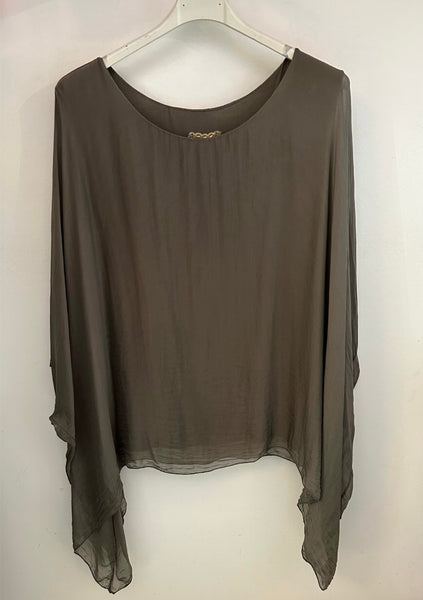 Made In Italy Ivy Silk Top