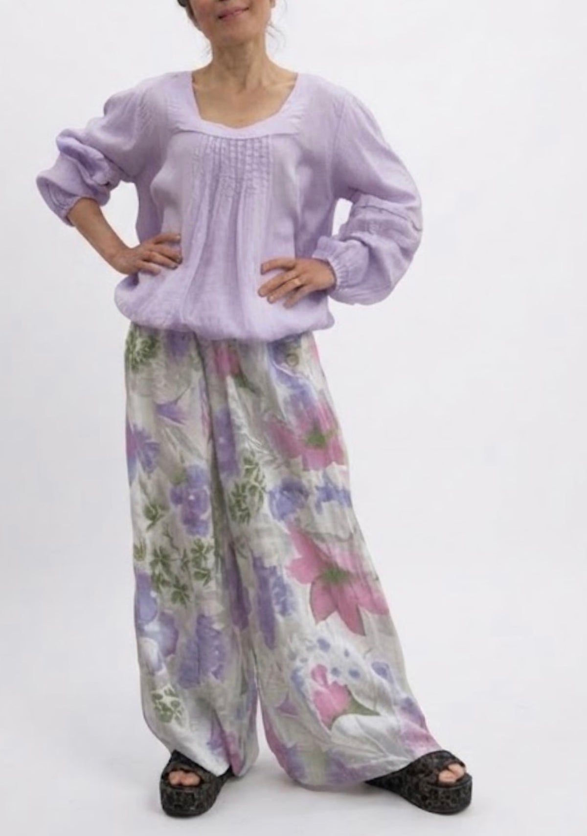 Loretta Linen Top