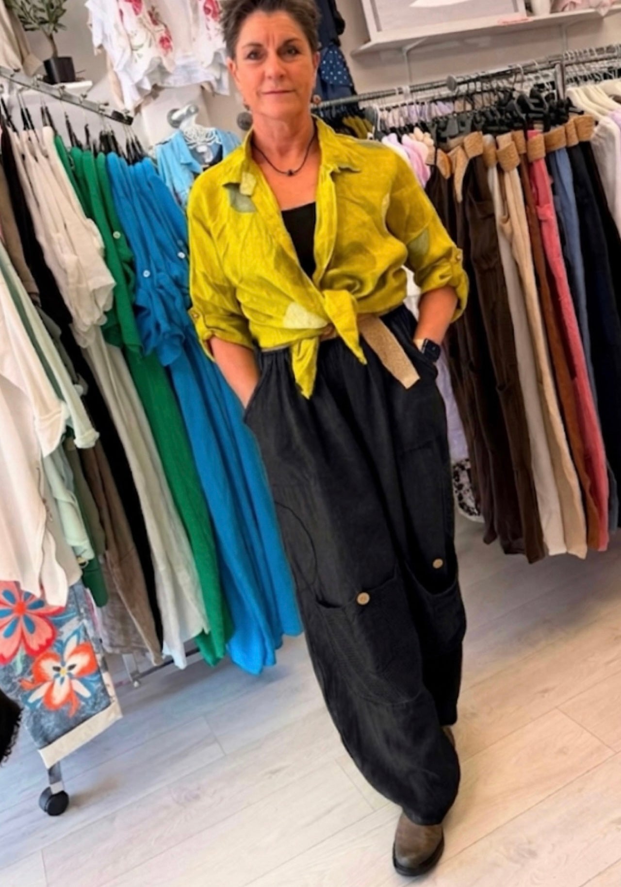 Gemma Linen Pants