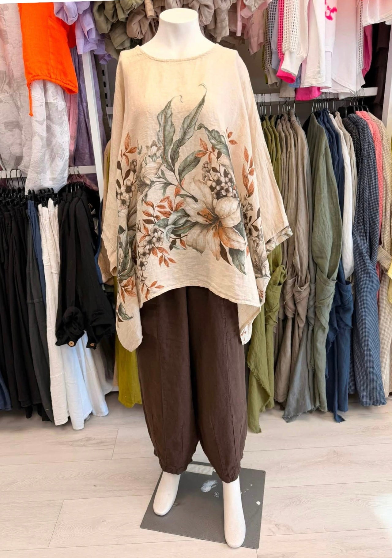 Oda Linen Tunic