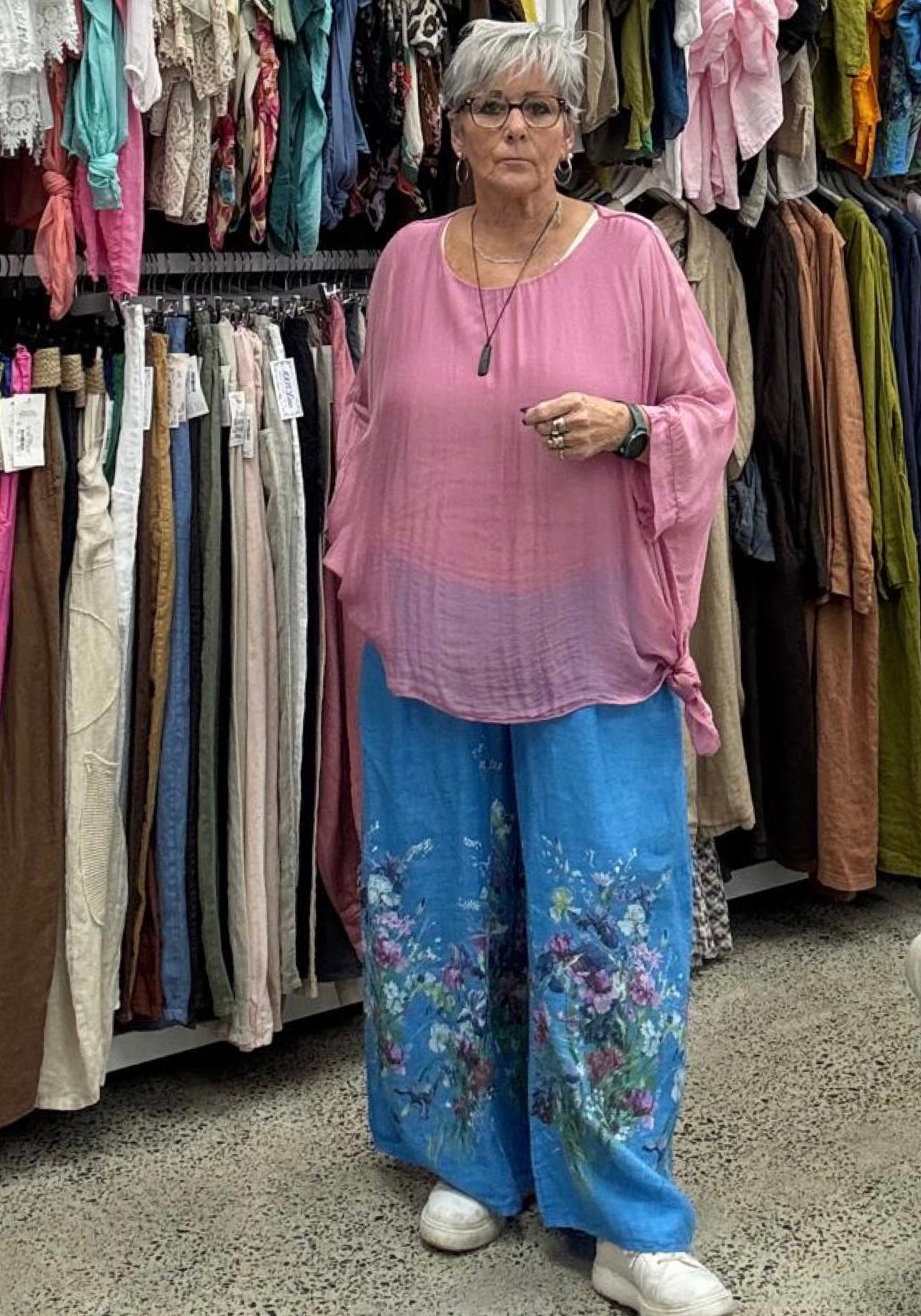 Fiorella Linen Pants