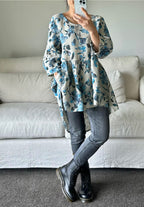 Italian Province Bellezza Floral Top