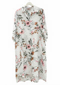 Aida Floral Shirt Dress