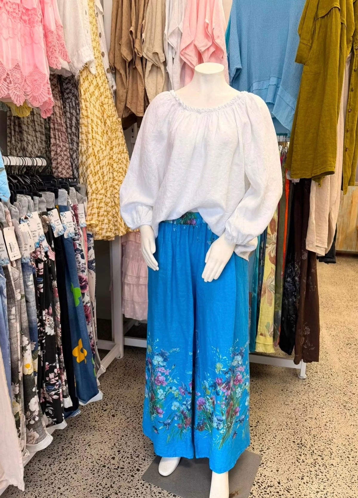 Fiorella Linen Pants