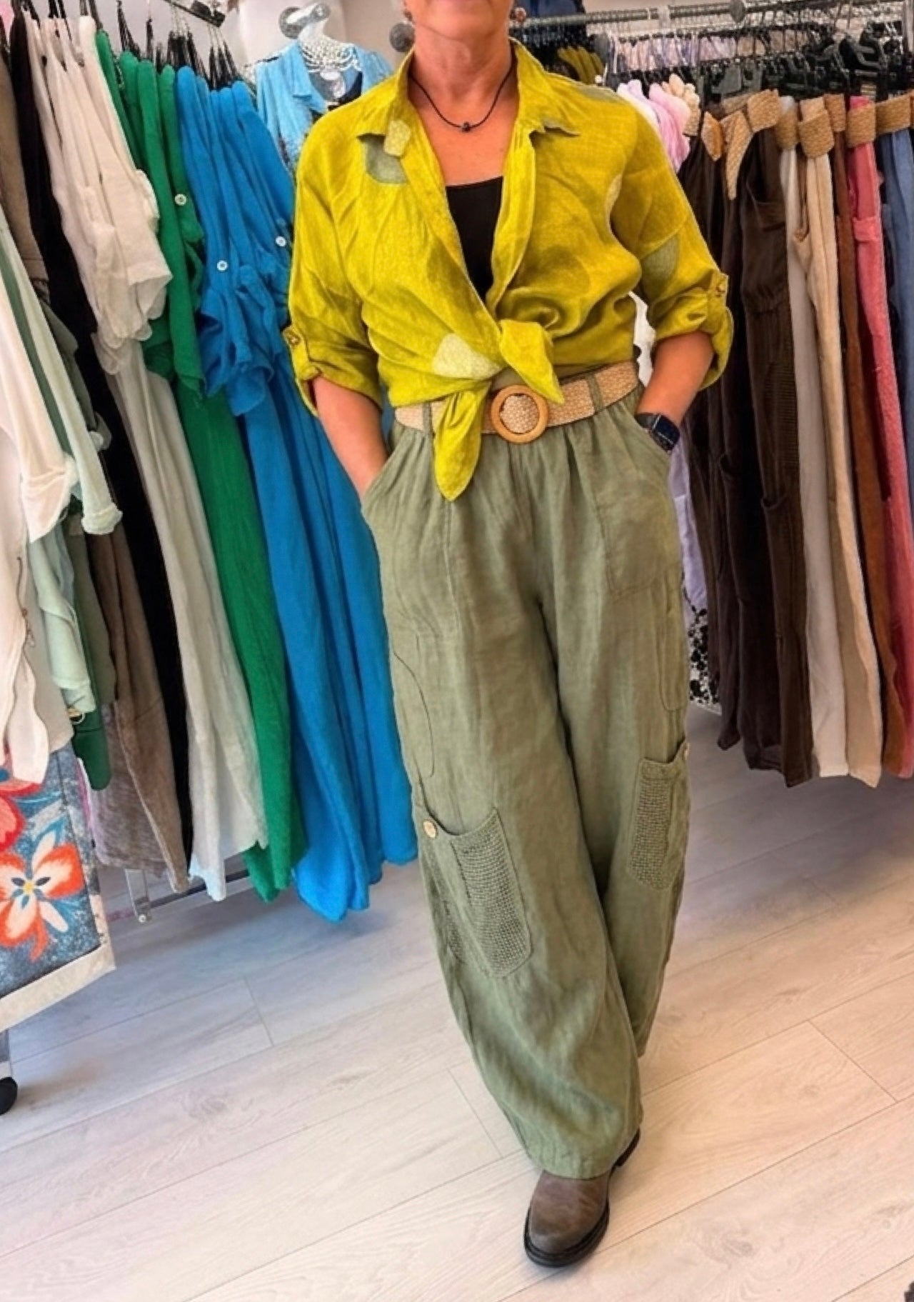 Gemma Linen Pants