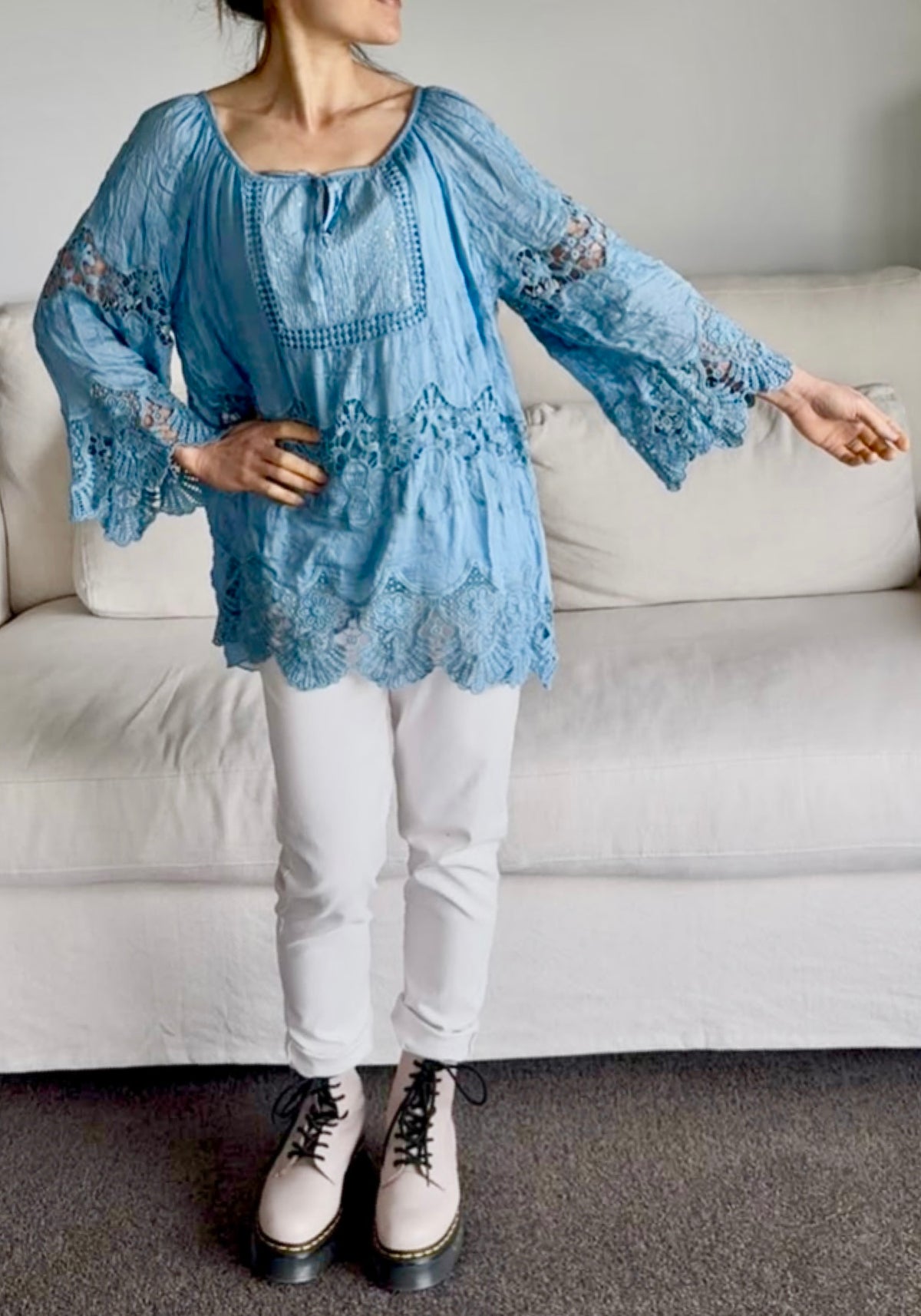 Claire Silk Top