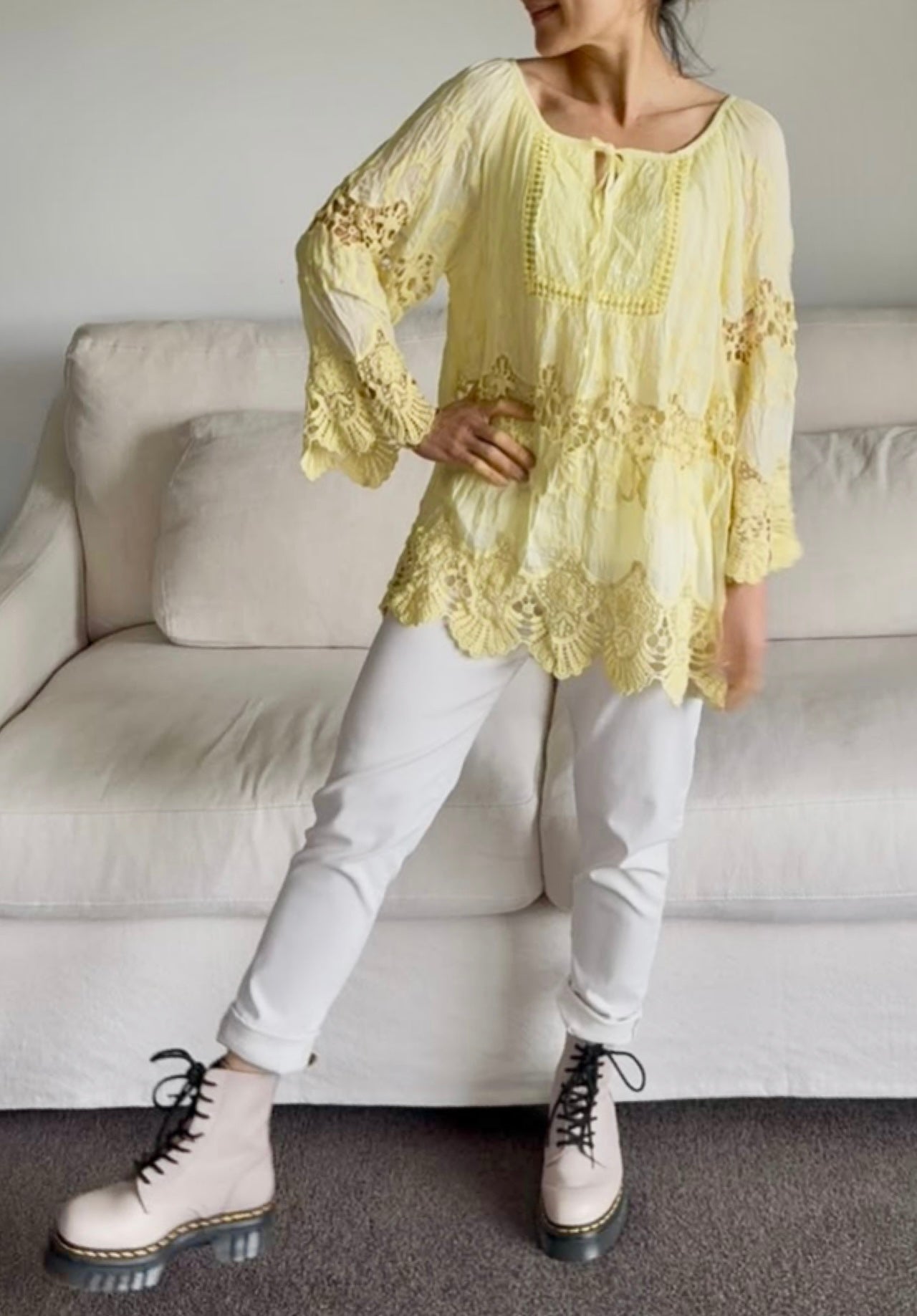 Claire Silk Top