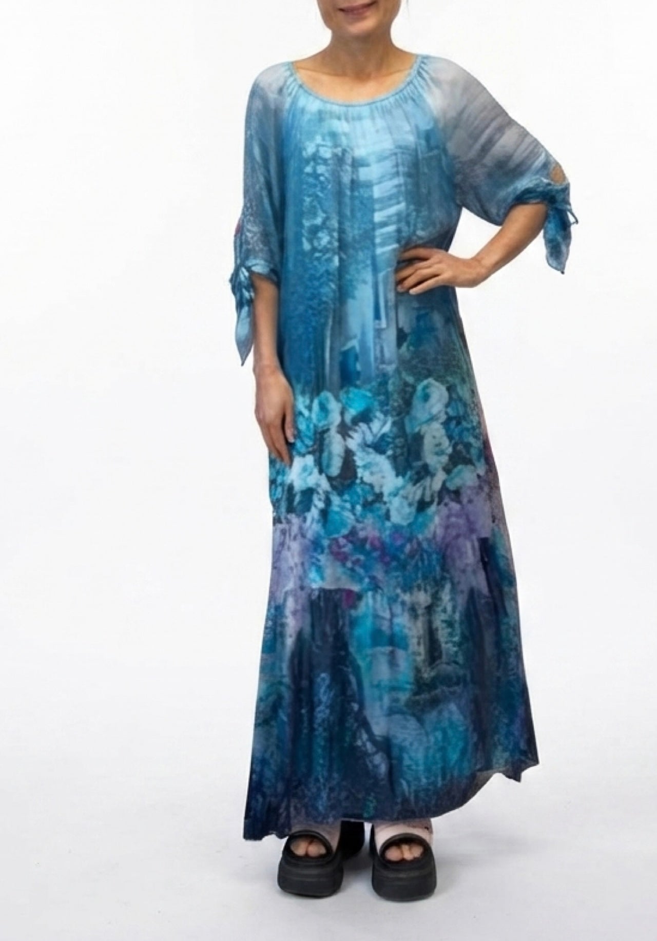 Riella Silk Dress