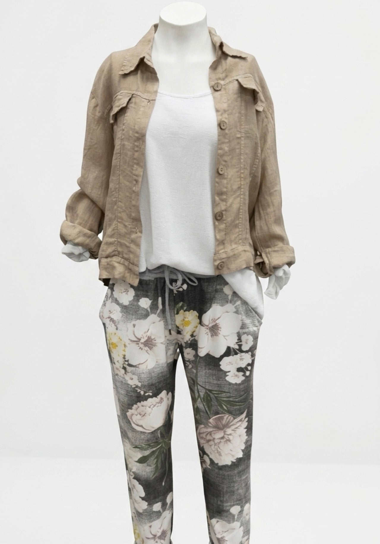 Mela Linen Jacket