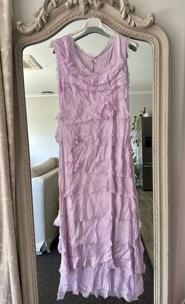 Made In Italy Elisa Silk Dress