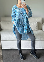 Italian Province Bellezza Floral Top