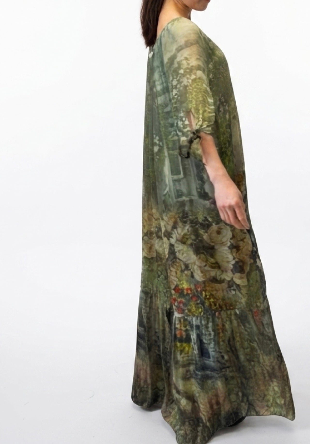 Riella Silk Dress