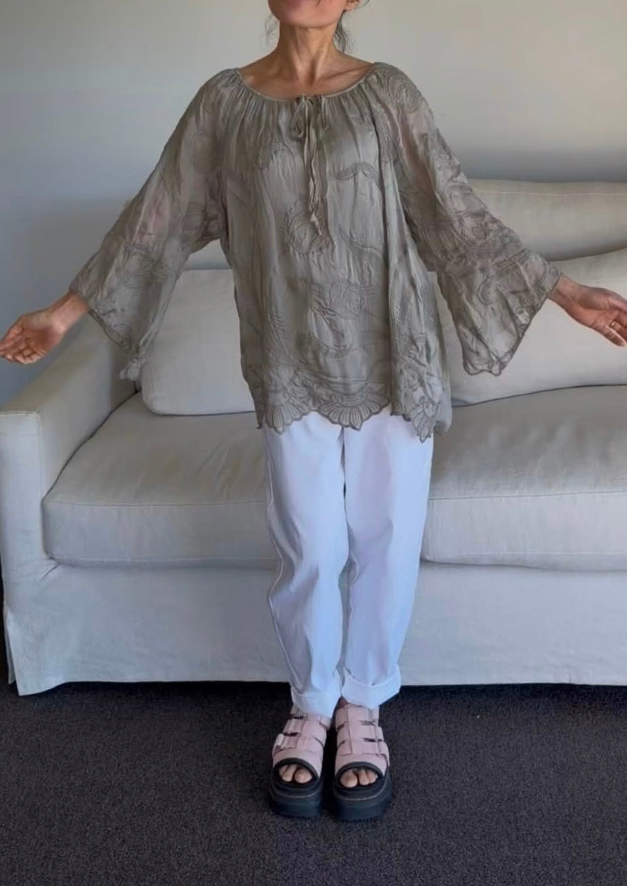 Erika Silk Top