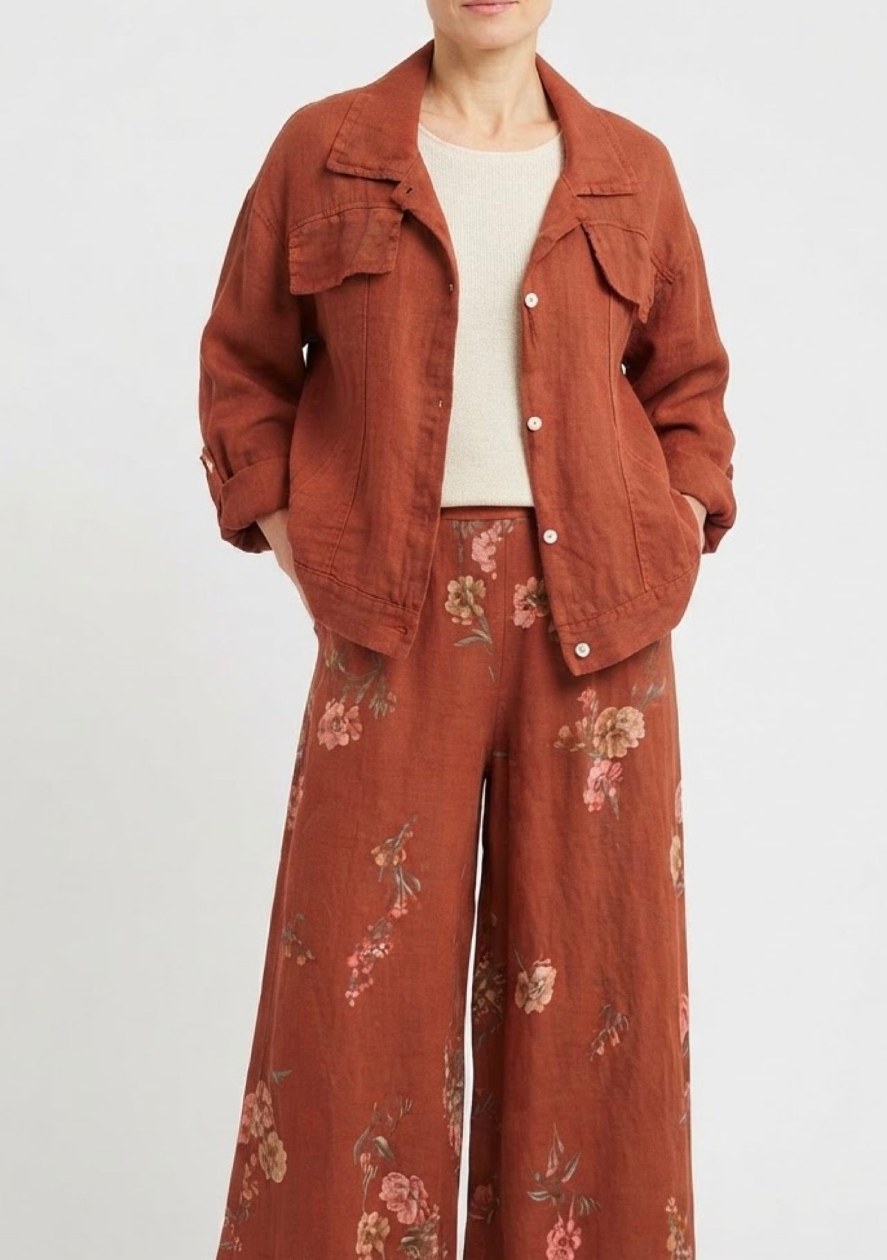 Made in Italy Melissa Fiore Pants