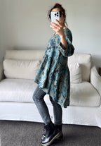 Italian Province Bellezza Floral Top