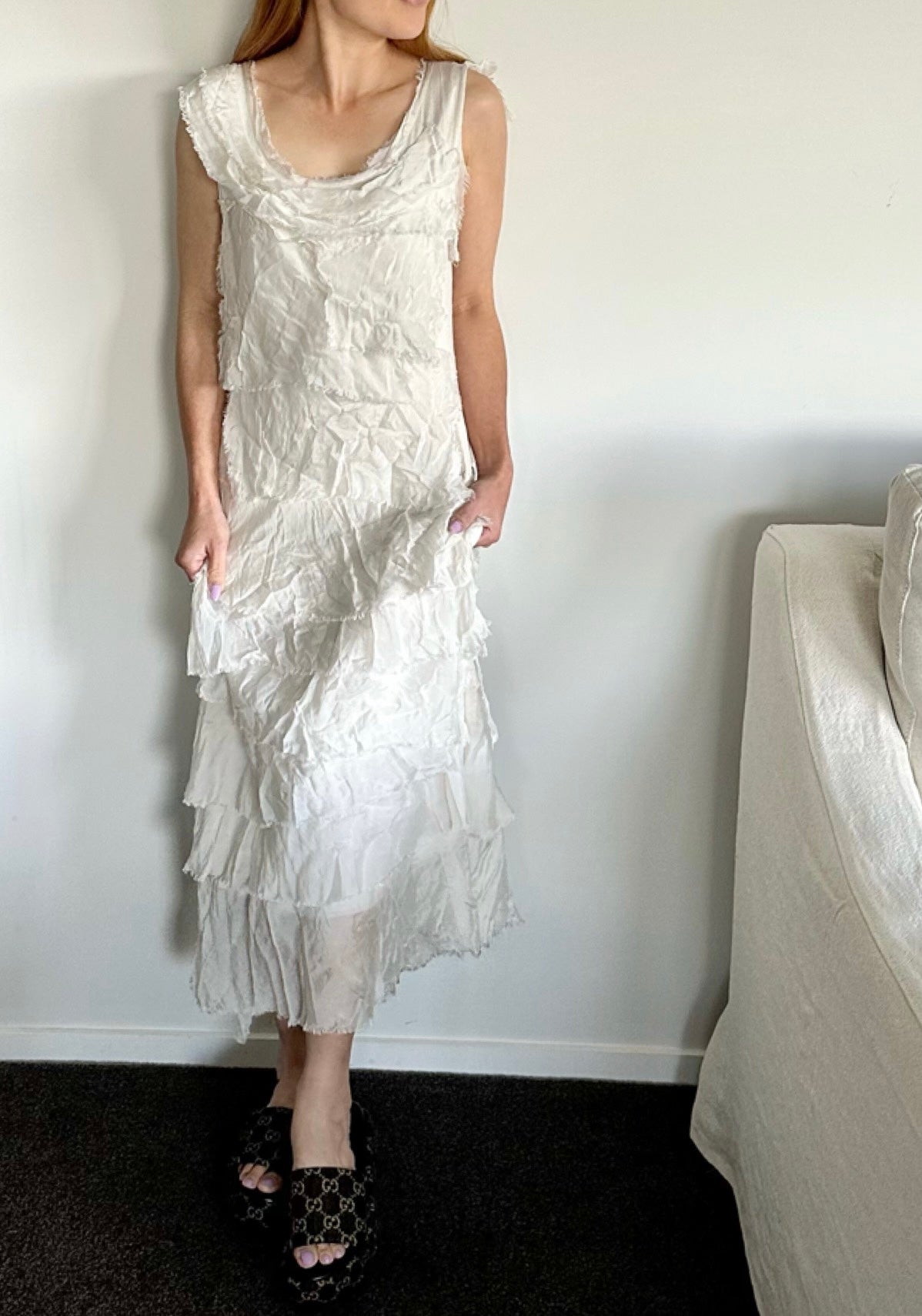 Made In Italy Elisa Silk Dress
