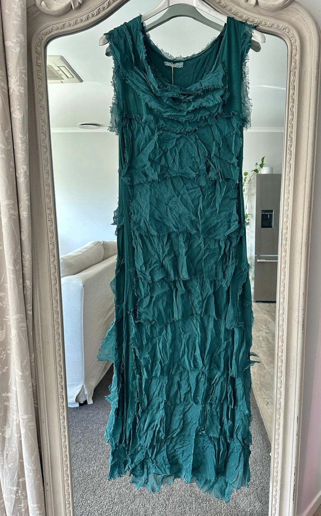 Made In Italy Elisa Silk Dress