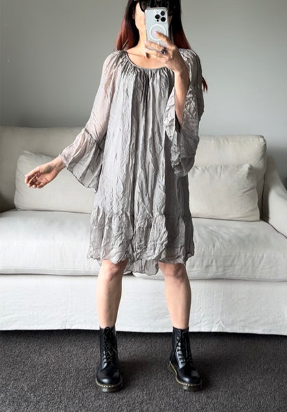 Made In Italy Tara Bella Silk Tunic/Dress