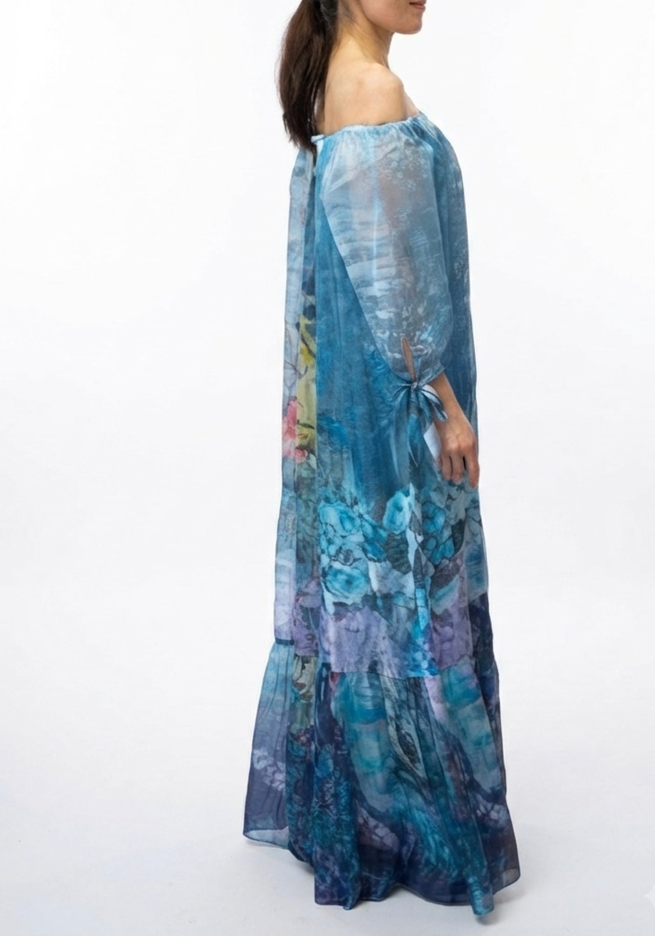 Riella Silk Dress