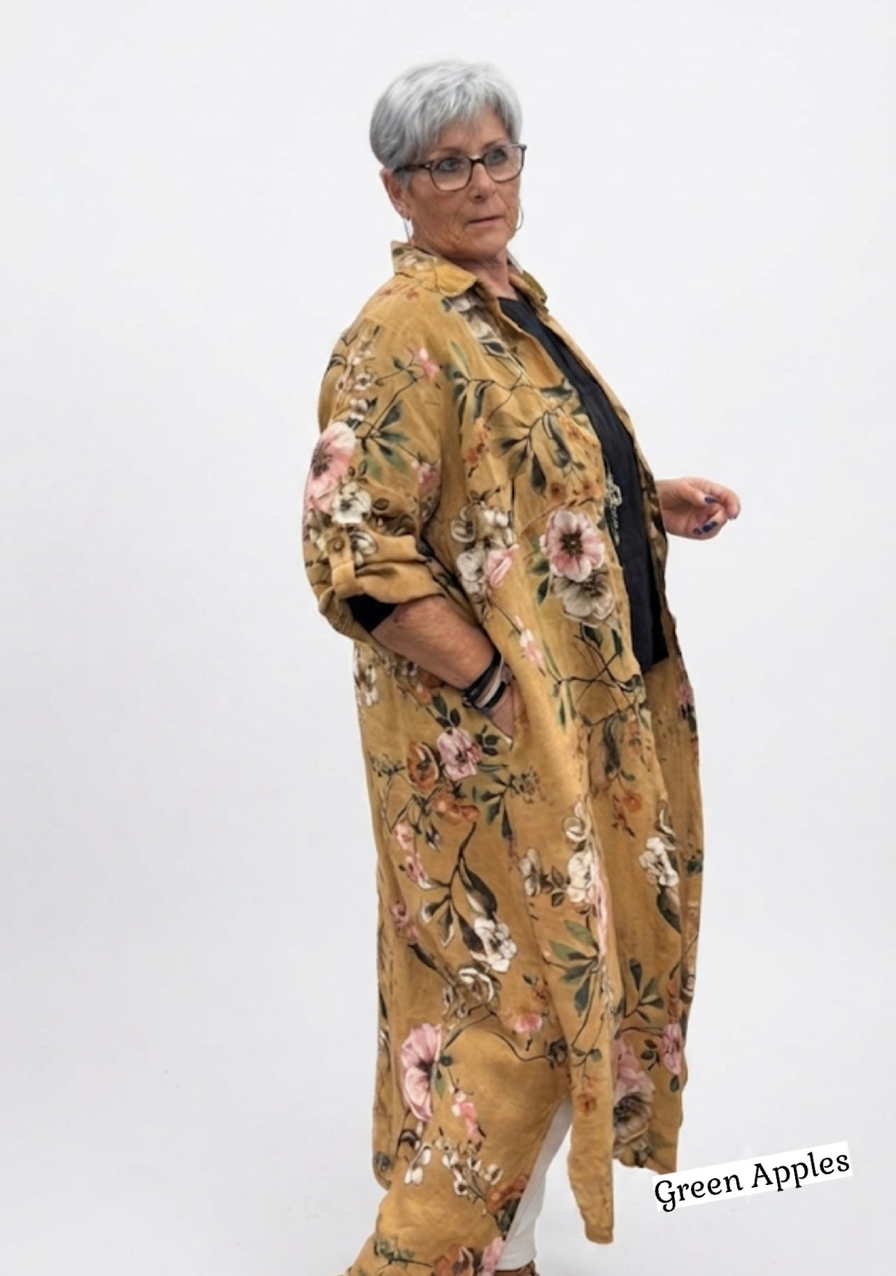 Aida Floral Shirt Dress