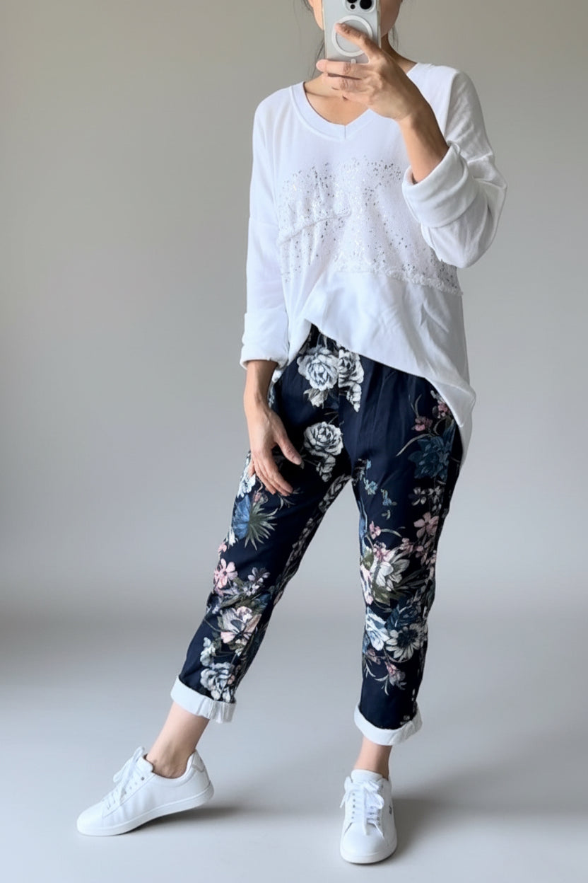 Made in Italy Blossom Jeggings