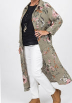 Aida Floral Shirt Dress