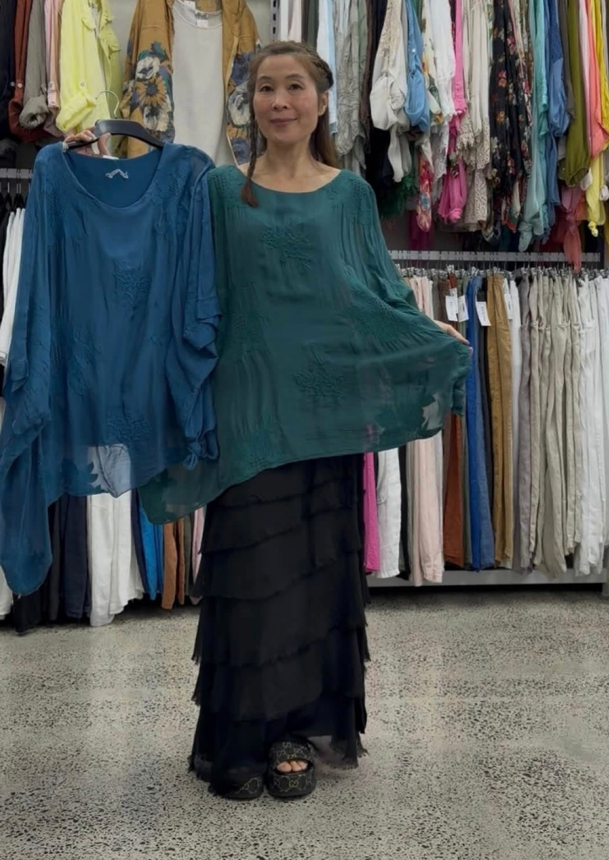 Sofia Silk Top