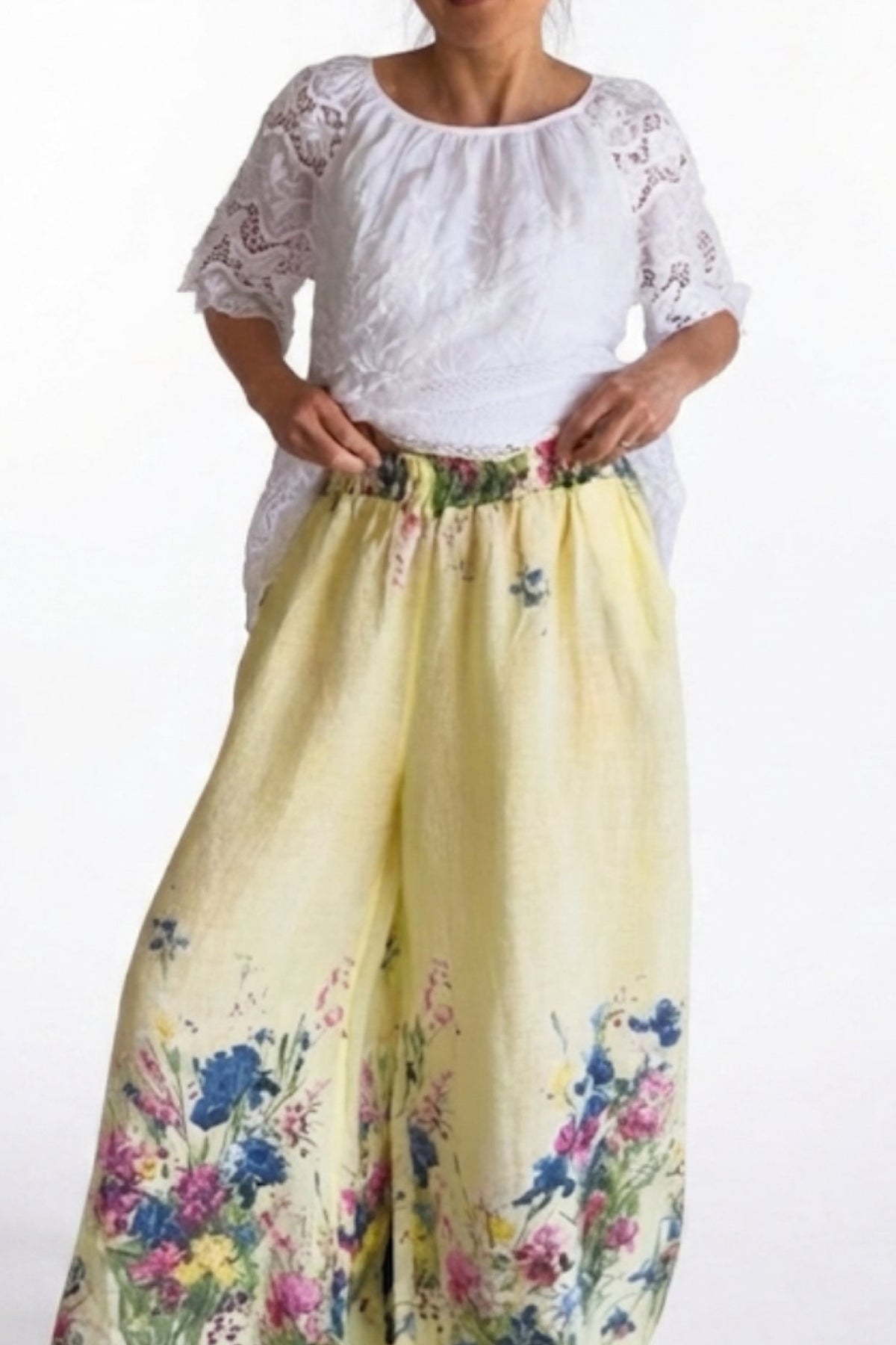 Fiorella Linen Pants