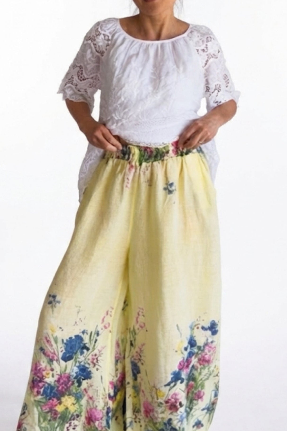 Fiorella Linen Pants