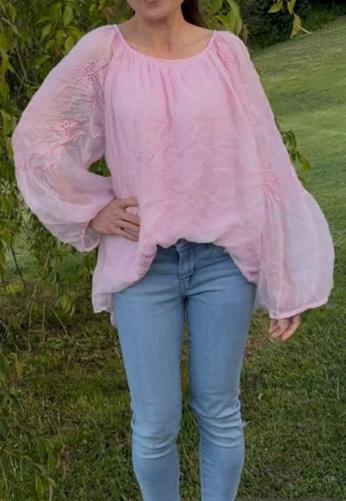 Natalia Silk Top