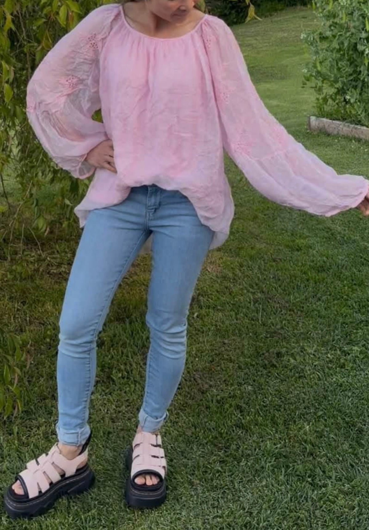 Natalia Silk Top
