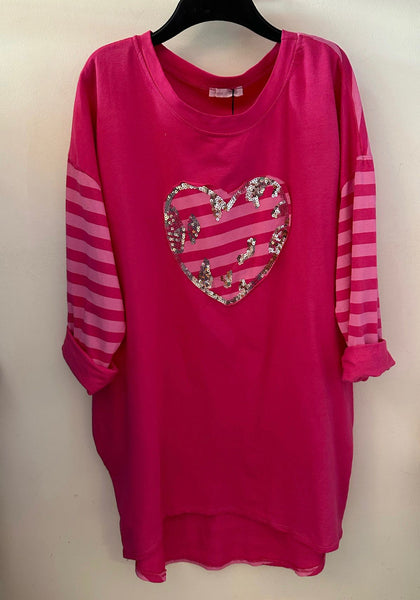 Made In Italy Carina Heart Top