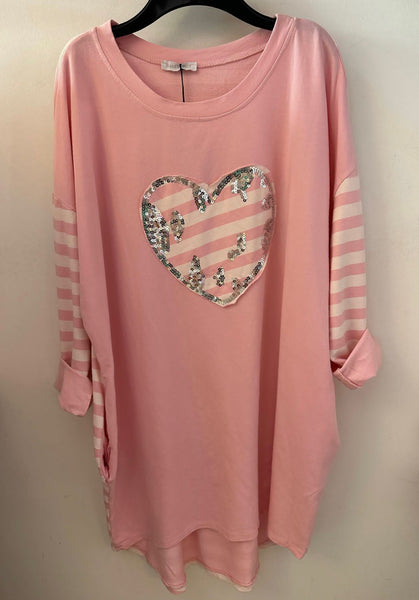 Made In Italy Carina Heart Top