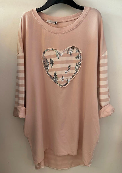 Made In Italy Carina Heart Top