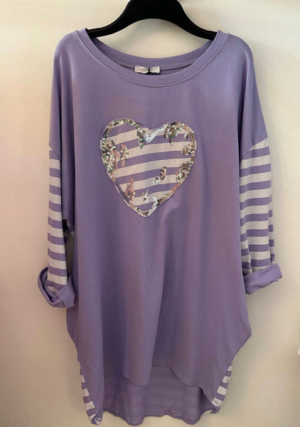 Made In Italy Carina Heart Top