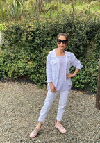 Italian Province Perenna Linen Jacket