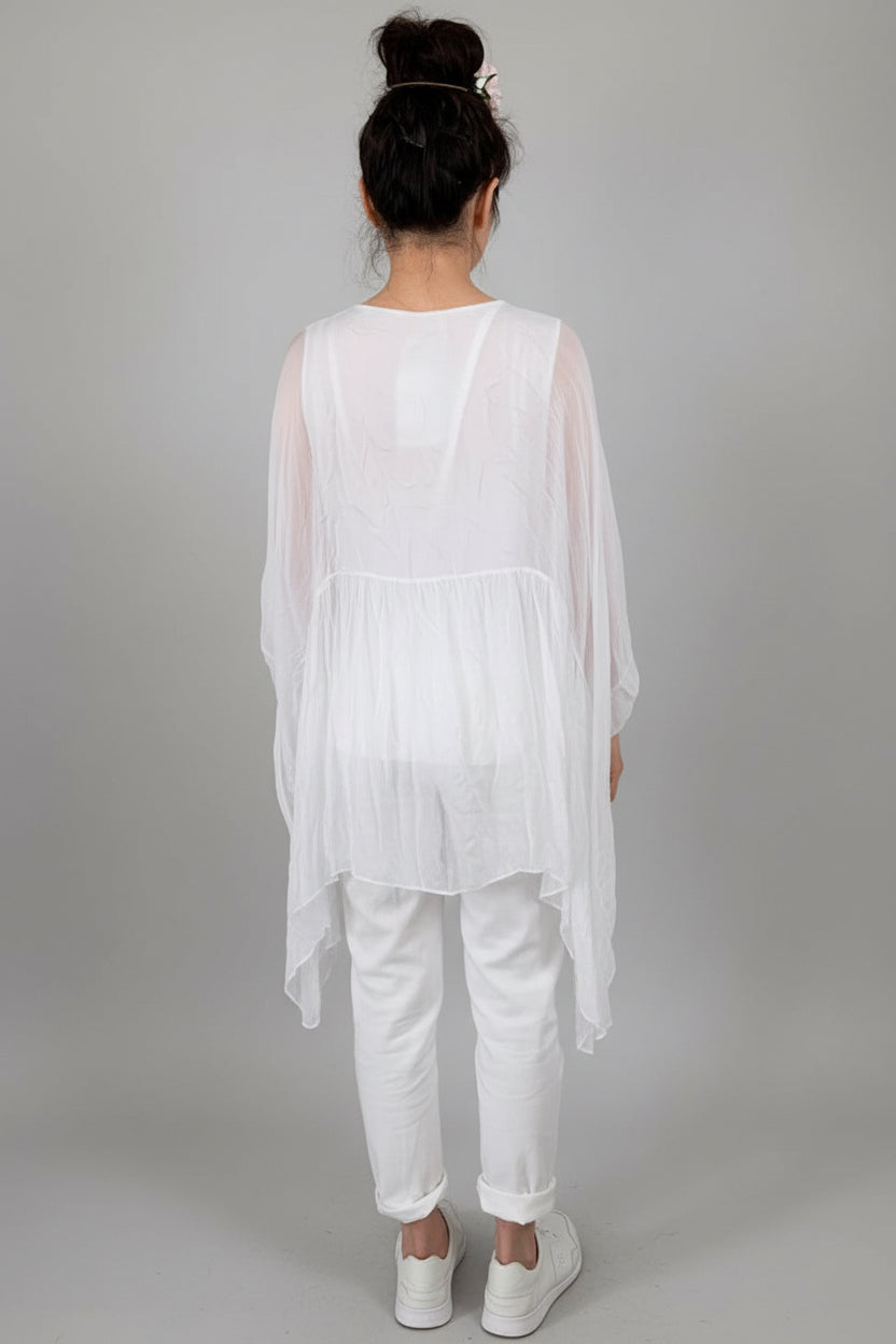 Made In Italy Eve Lace Top