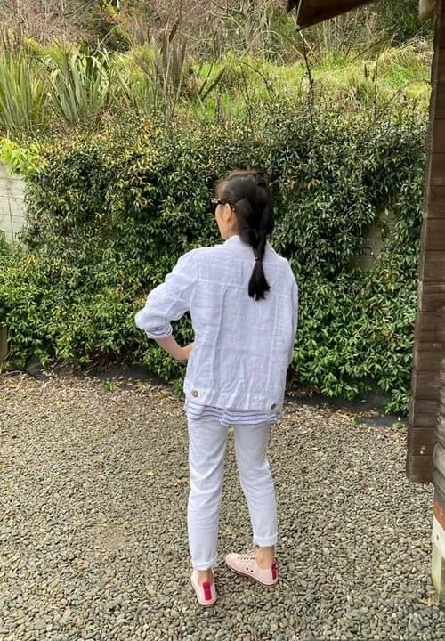 Italian Province Perenna Linen Jacket