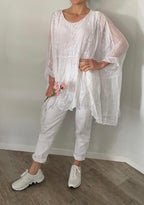 Made In Italy Eve Lace Top