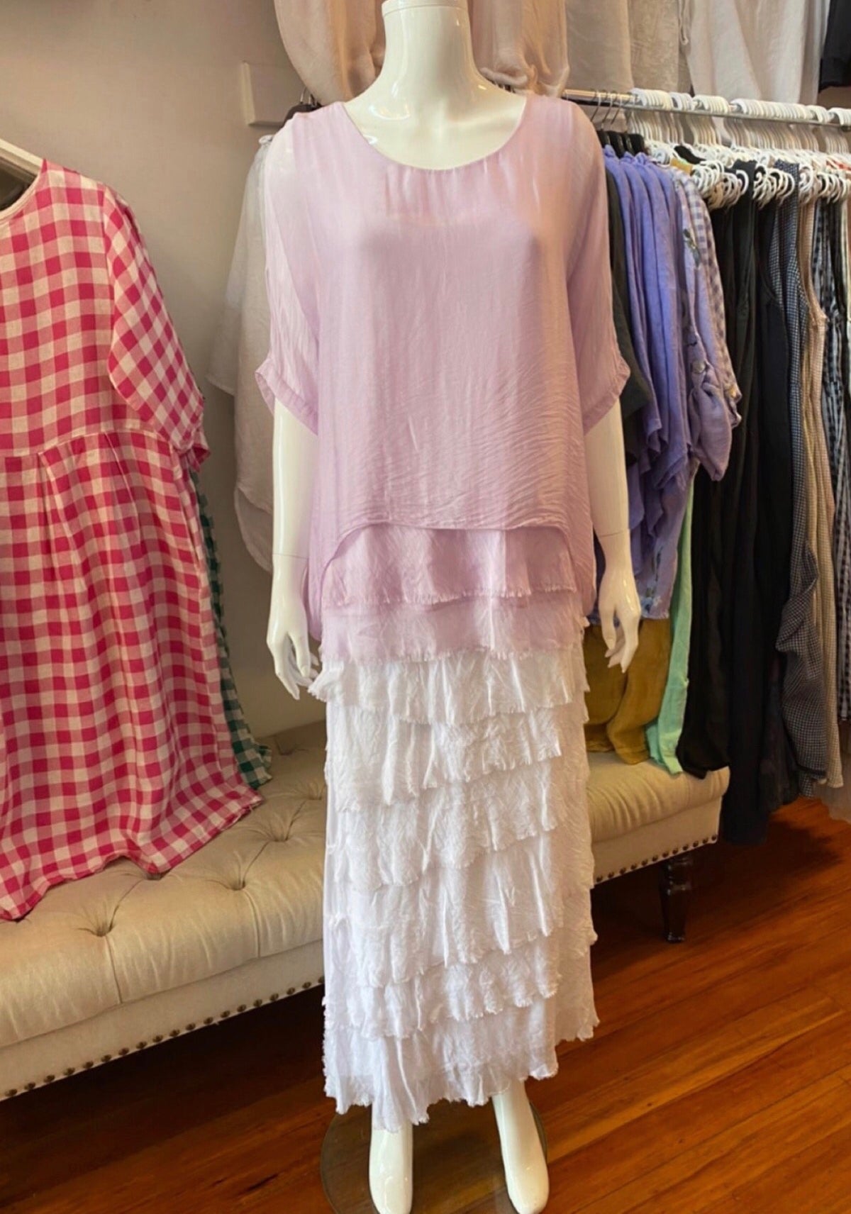 Made in Italy Lavinia Silk Top