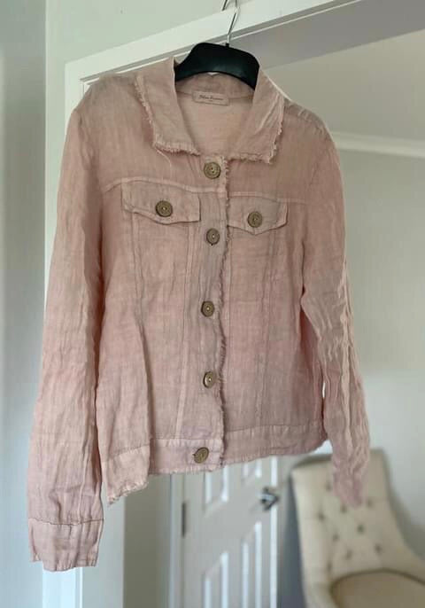 Italian Province Perenna Linen Jacket