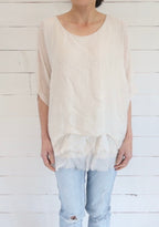 Made in Italy Lavinia Silk Top