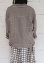 Italian Province Perenna Linen Jacket
