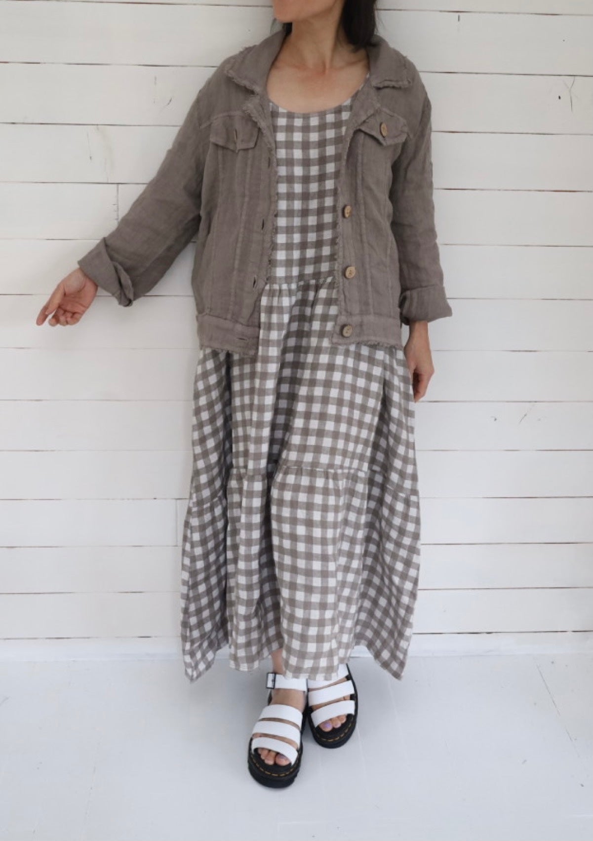 Italian Province Perenna Linen Jacket