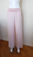 Made In Italy Odette Silk Pants