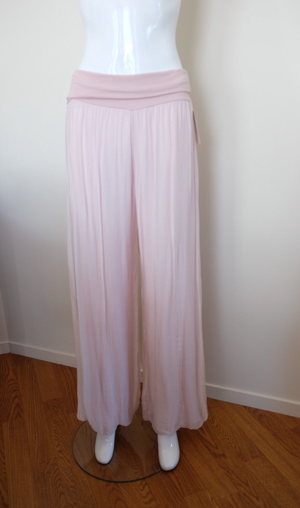 Made In Italy Odette Silk Pants