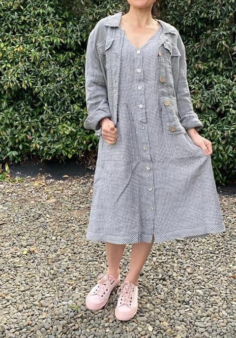 Italian Province Perenna Linen Jacket